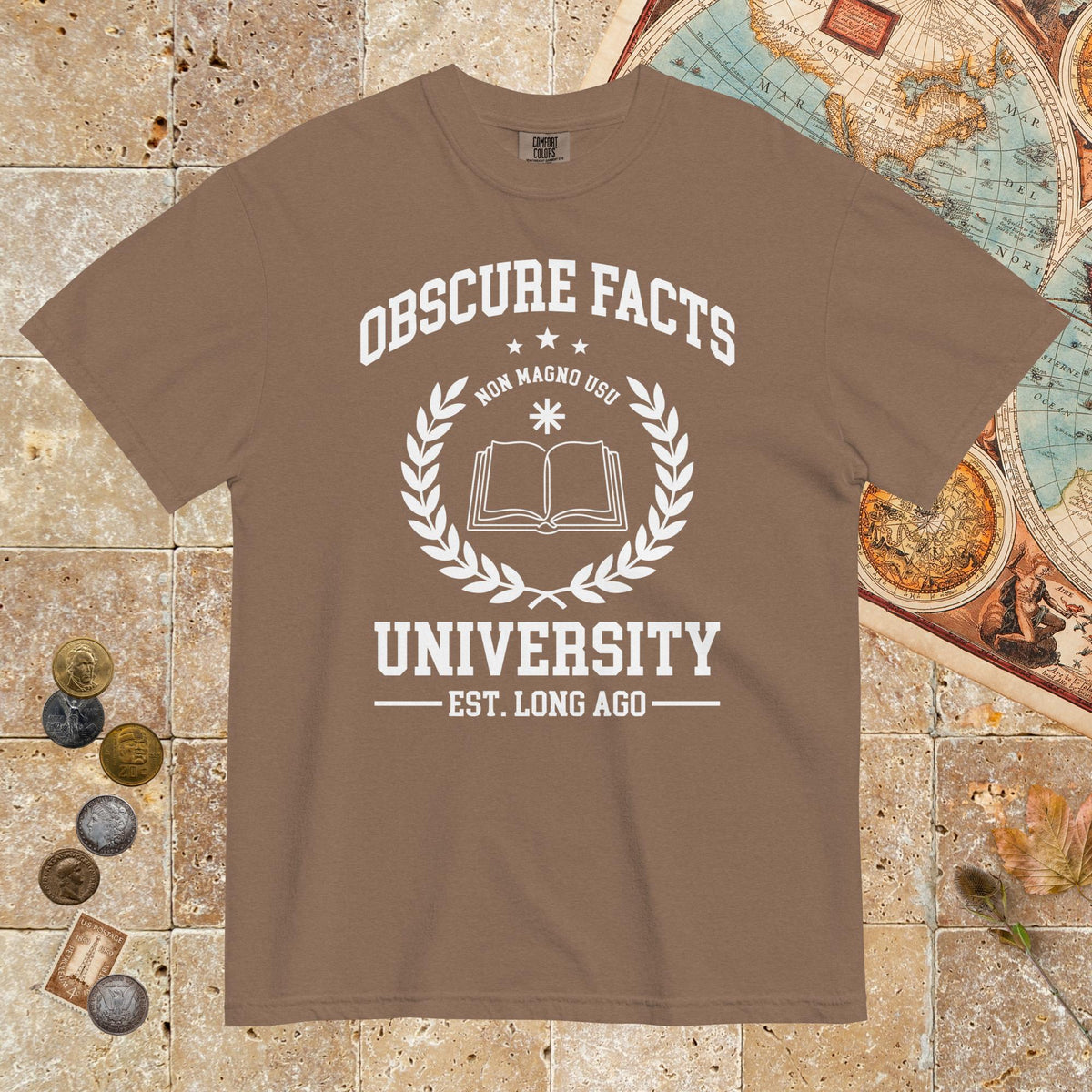Espresso Obscure Facts University - Premium Tee - history buff gift by HistoHead