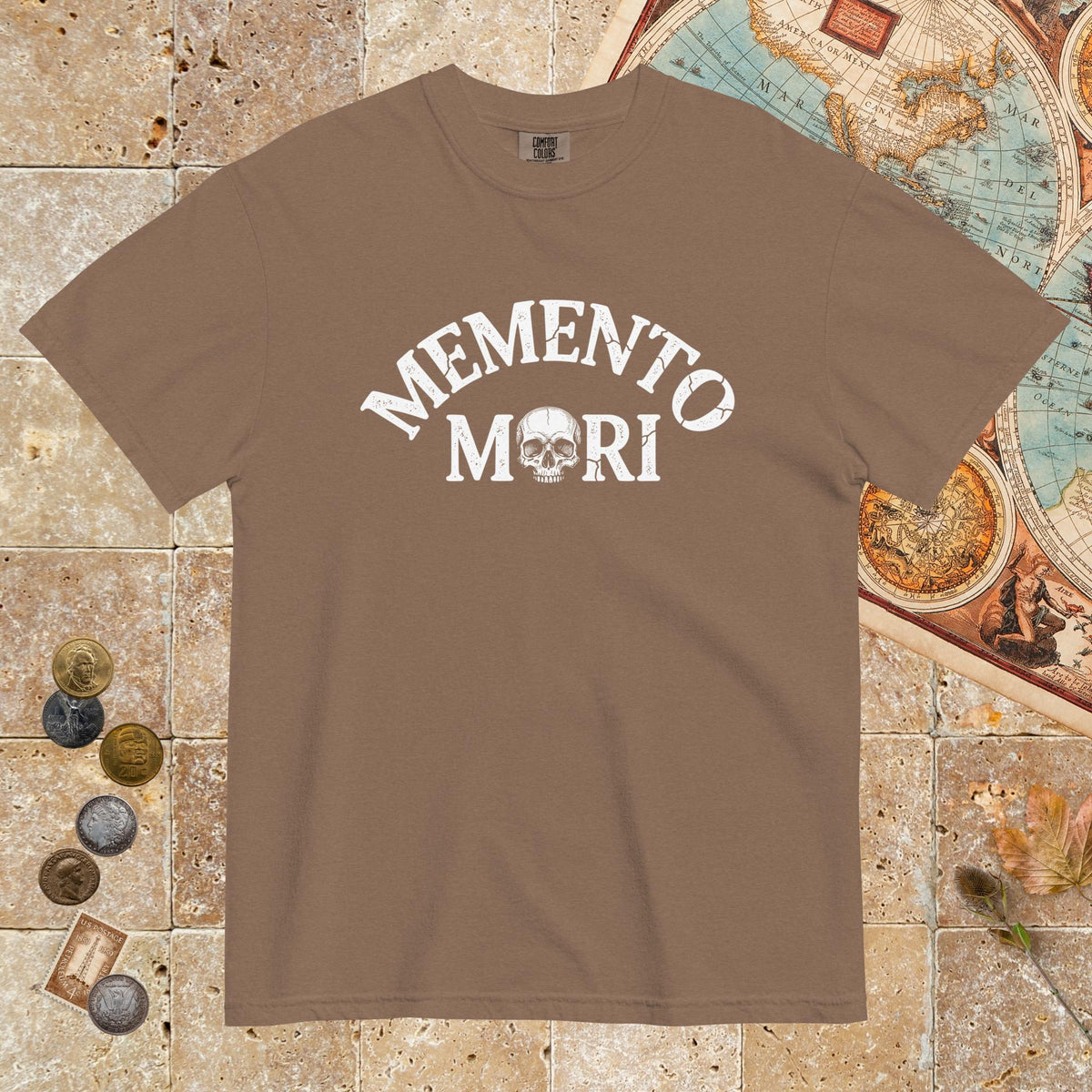 Espresso Memento Mori - Premium Tee - history buff gift by HistoHead