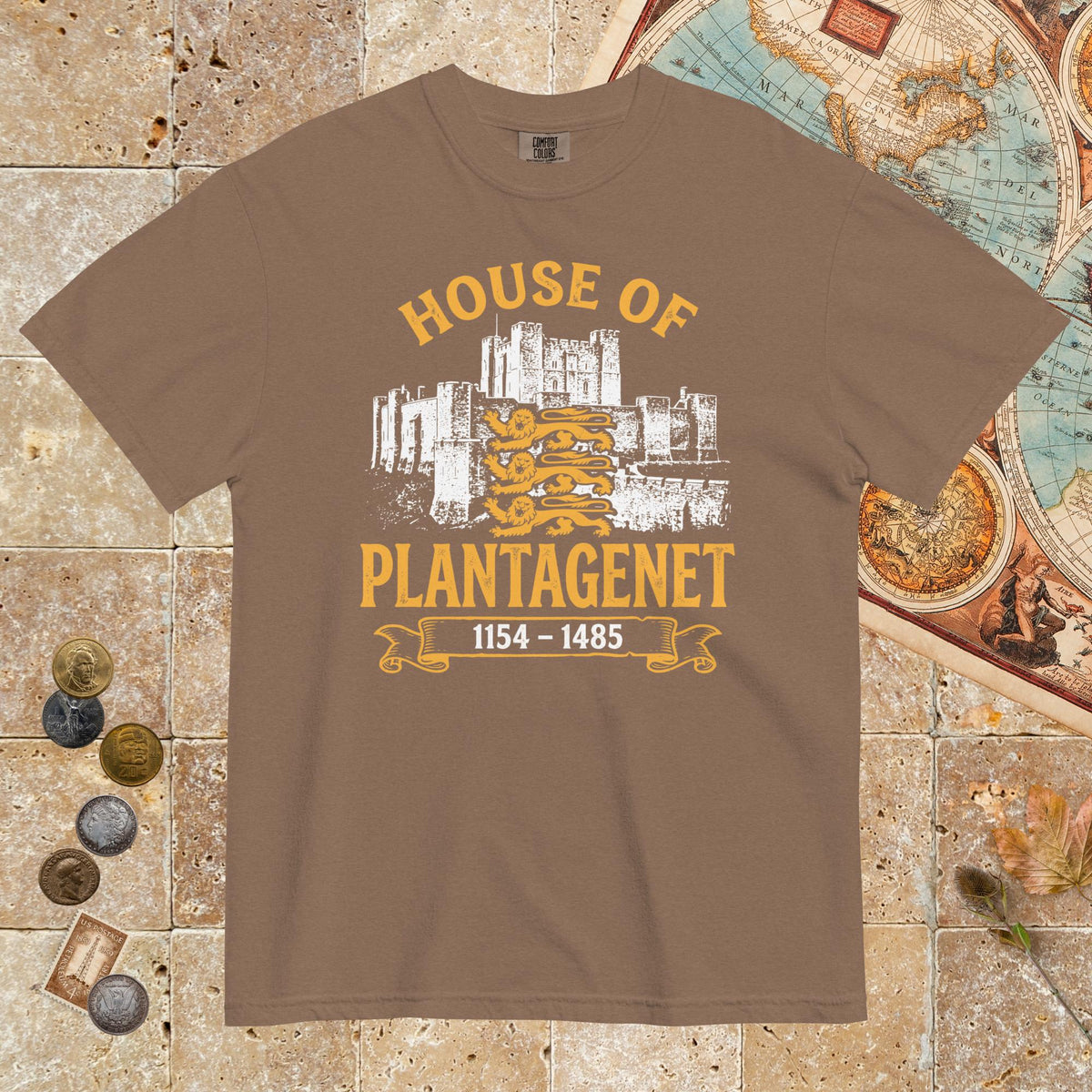 Espresso House of Plantagenet - Premium Tee - history buff gift by HistoHead
