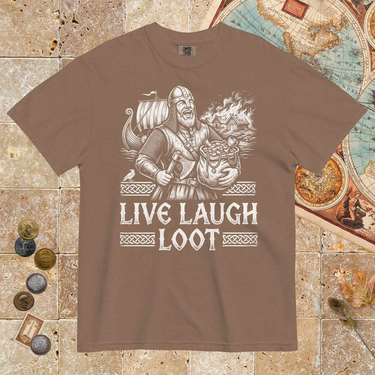 Espresso Live Laugh Loot - Premium Tee - history buff gift by HistoHead