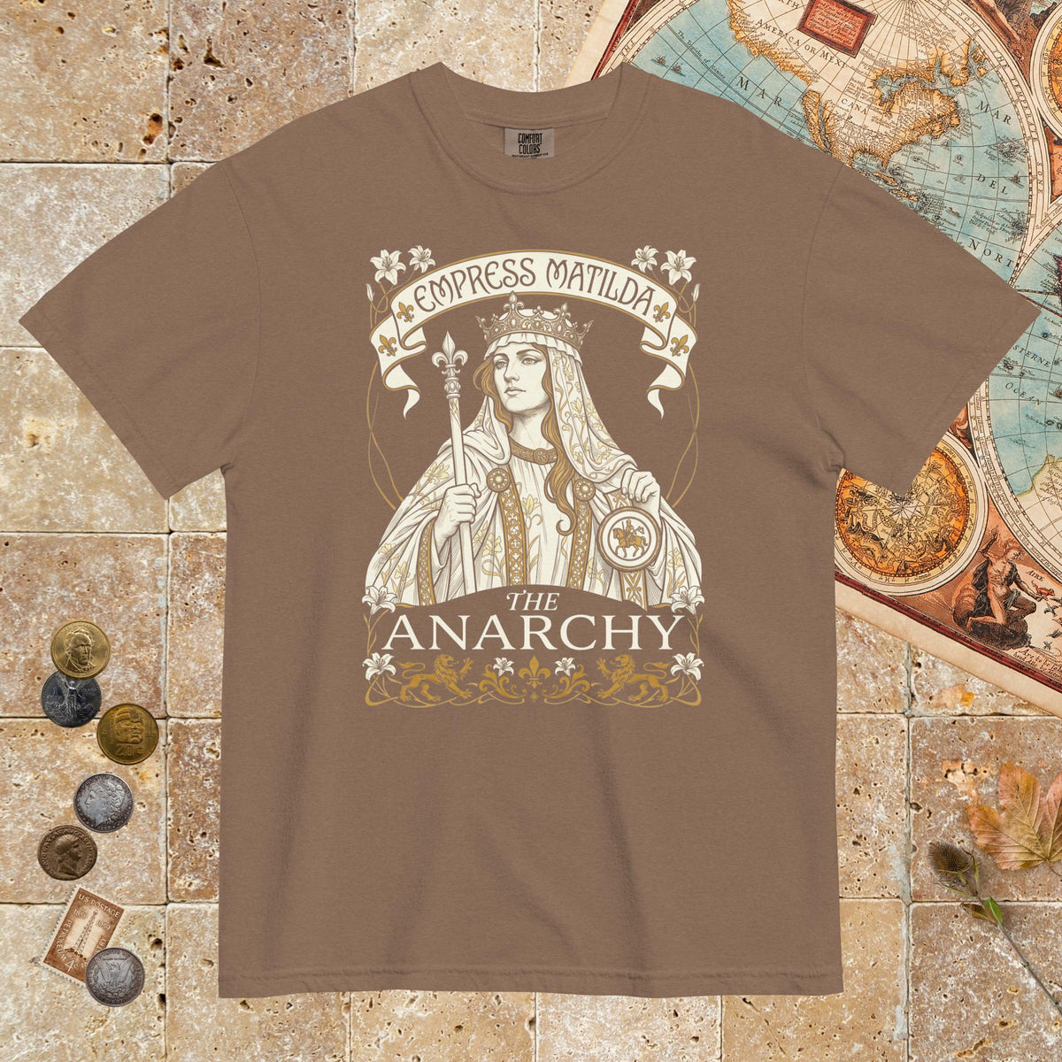 Espresso Empress Matilda The Anarchy - Premium Tee - history buff gift by HistoHead