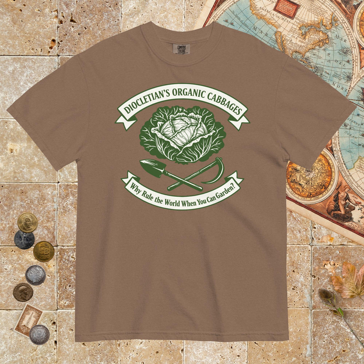 Espresso Diocletian's Cabbage - Premium Tee - history buff gift by HistoHead