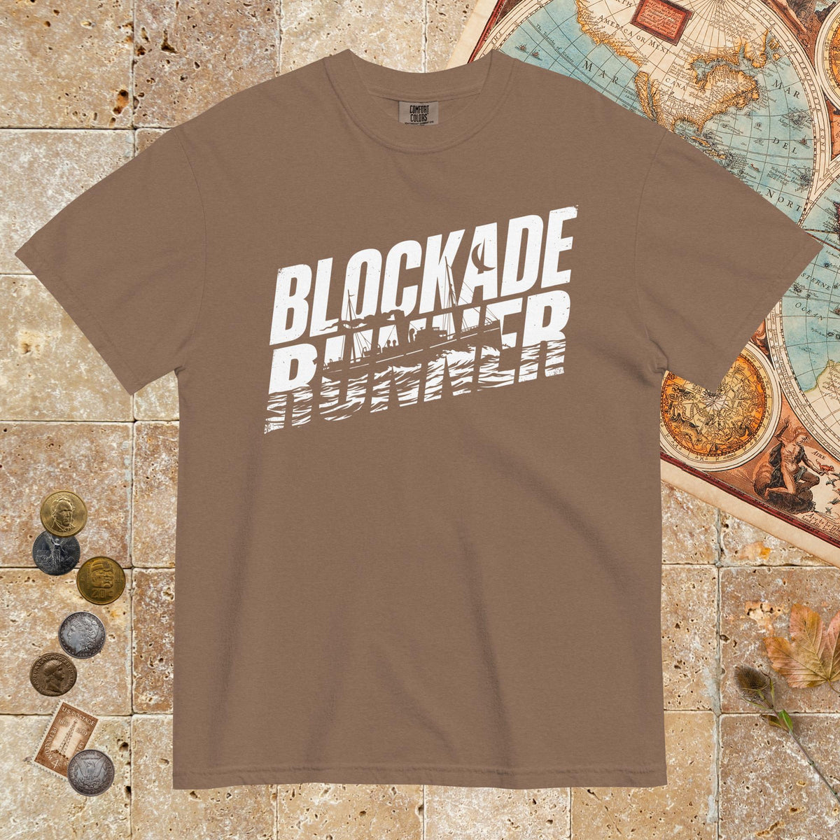 Espresso Blockade Runner - Premium Tee - history buff gift by HistoHead
