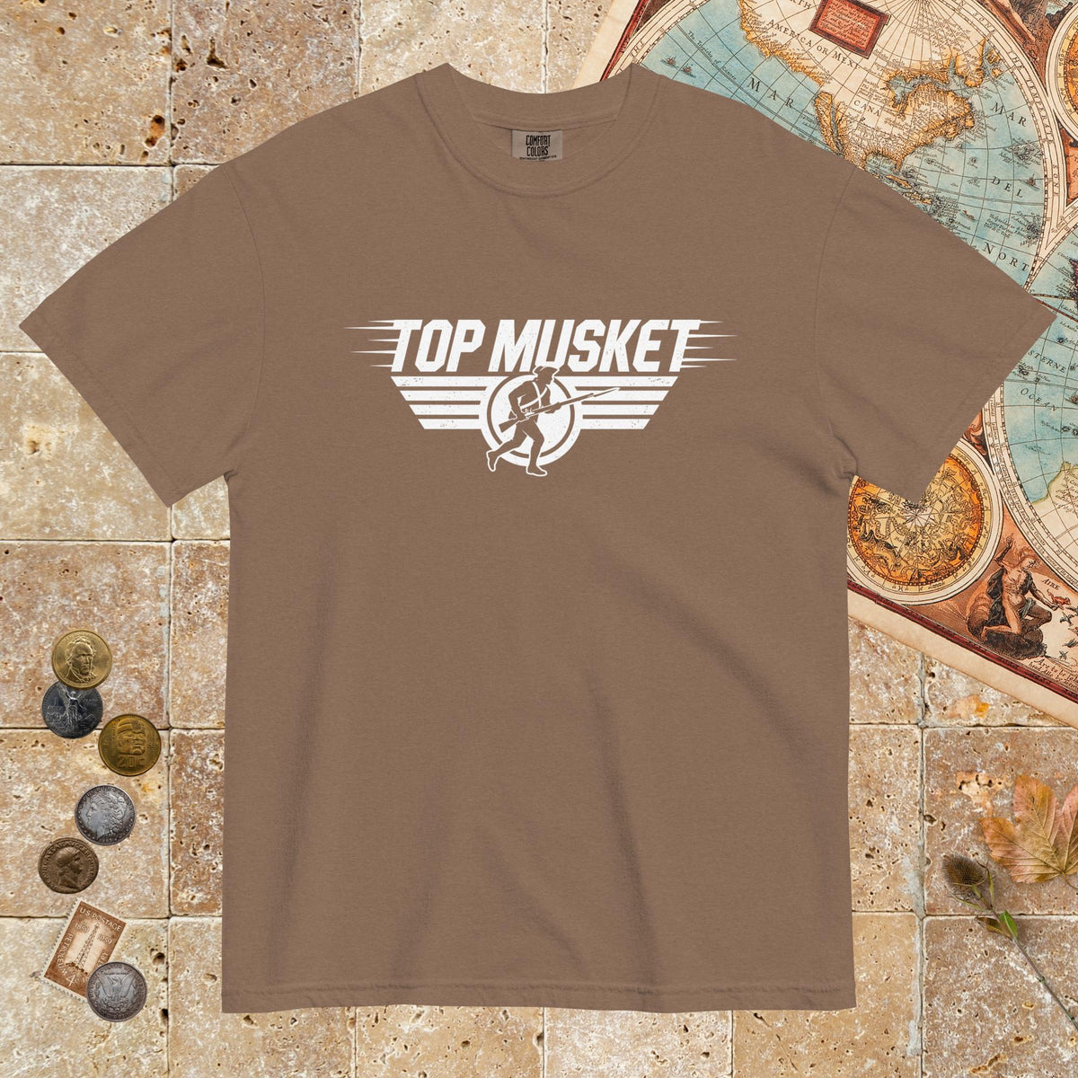 Espresso Top Musket - Premium Tee - history buff gift by HistoHead