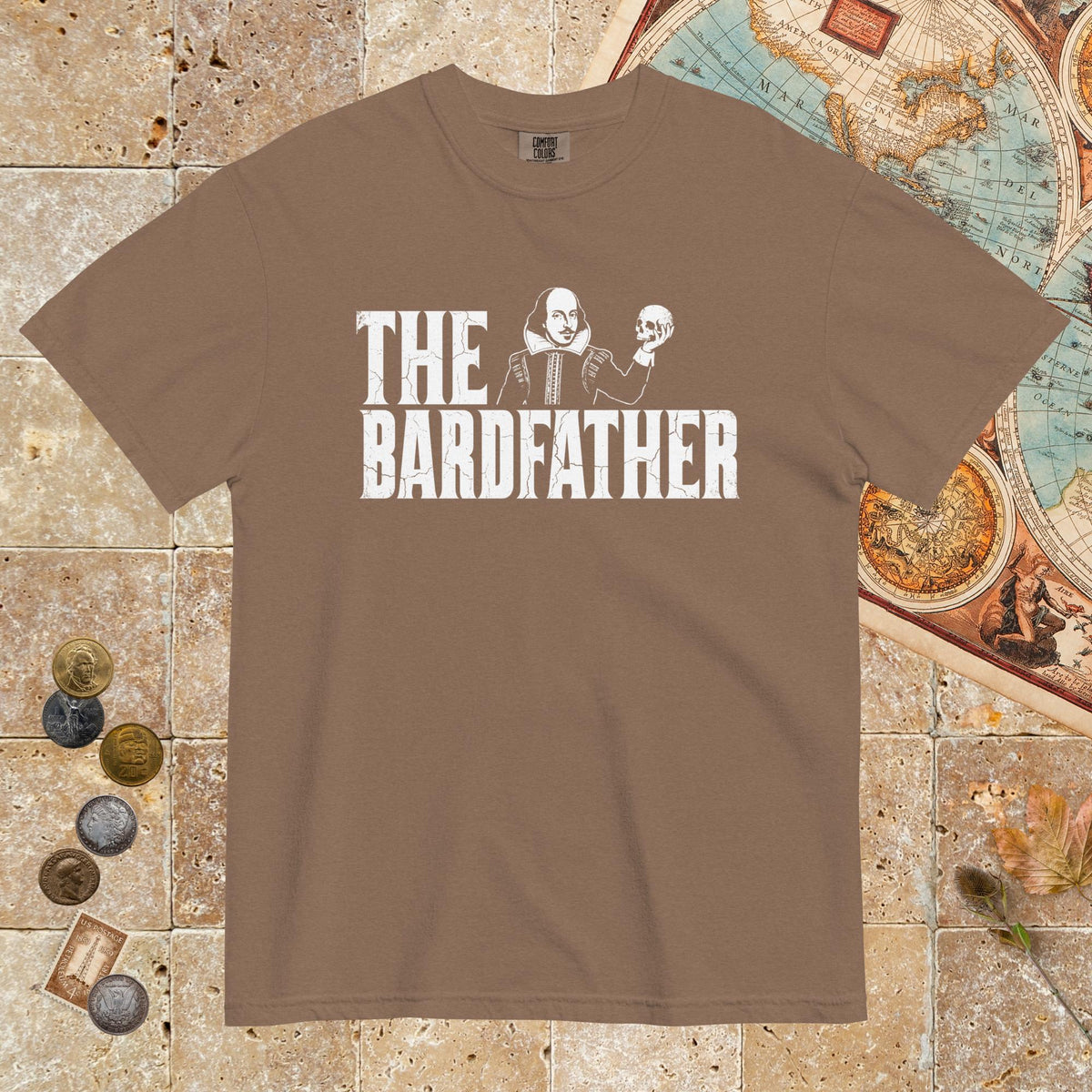 Espresso Shakespeare The Bardfather - Premium Tee - history buff gift by HistoHead