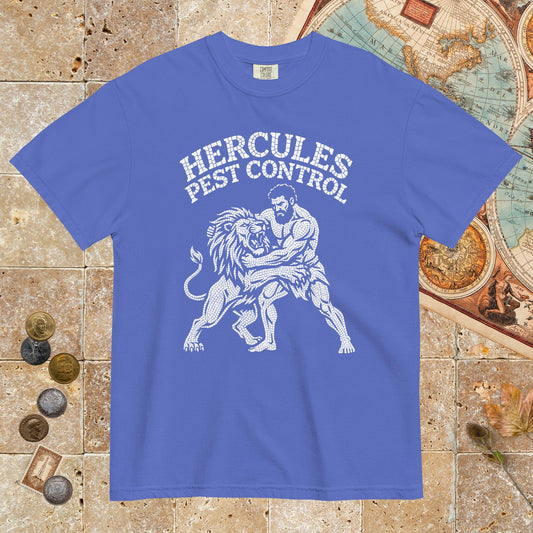 Flo Blue Hercules Pest Control - Premium Tee - history buff gift by HistoHead