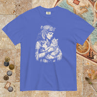 Flo Blue Cleopatra's Cats - Premium Tee - history buff gift by HistoHead