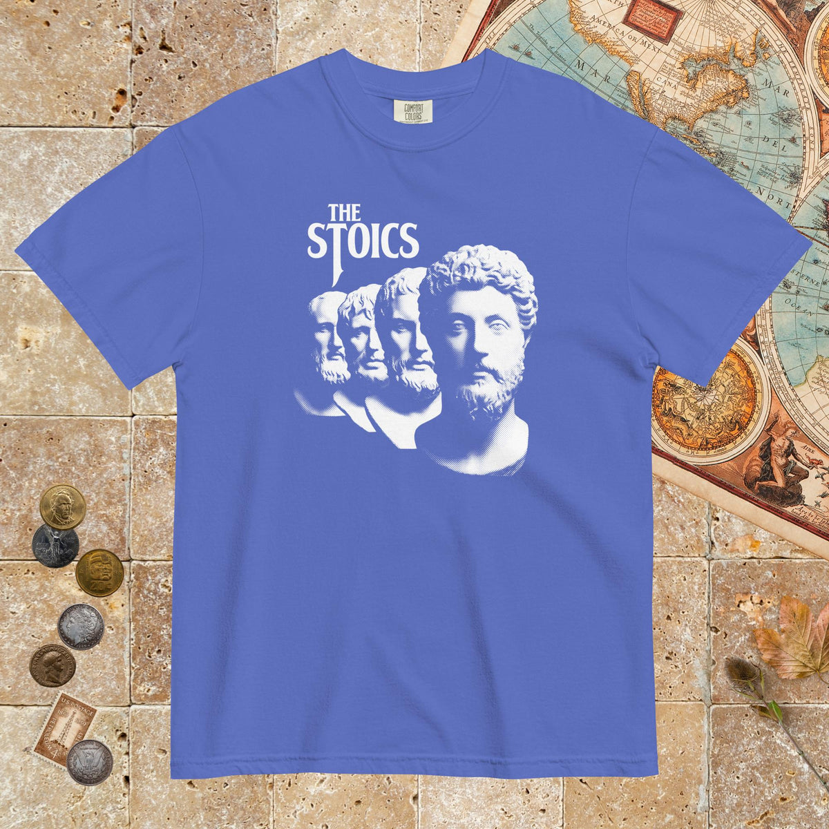 Flo Blue The Stoics Band - Premium Tee - history buff gift by HistoHead