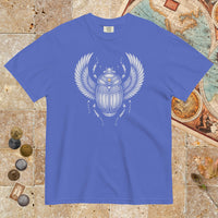 Flo Blue Khepri God of Rebirth - Premium Tee - history buff gift by HistoHead