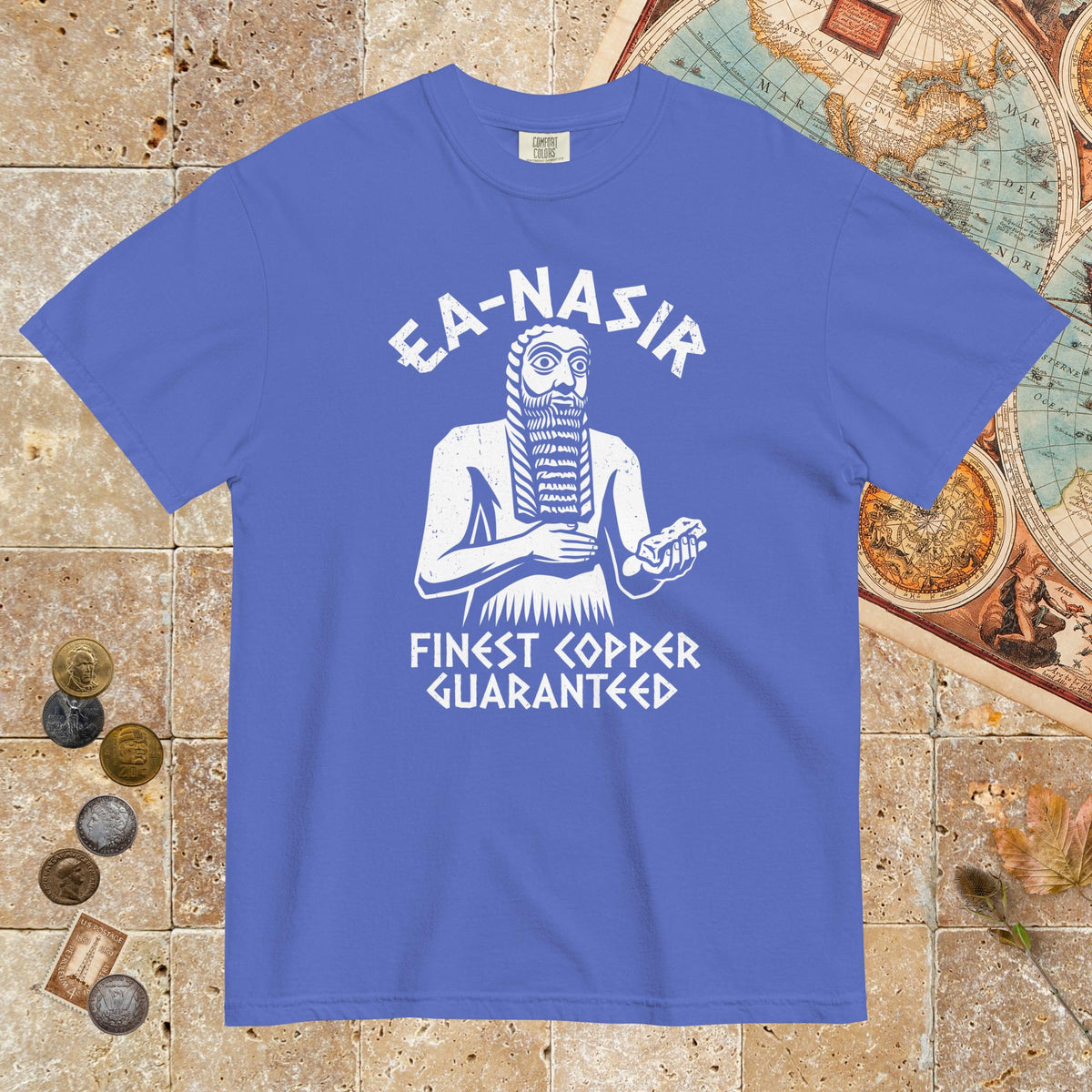 Flo Blue Ea-Nasir Finest Copper - Premium Tee - history buff gift by HistoHead