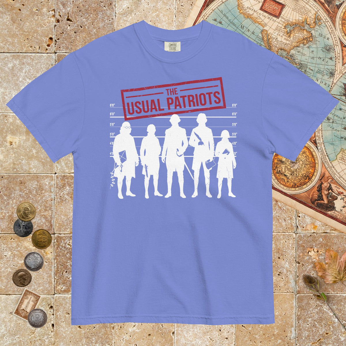 Flo Blue The Usual Patriots - Premium Tee - history buff gift by HistoHead