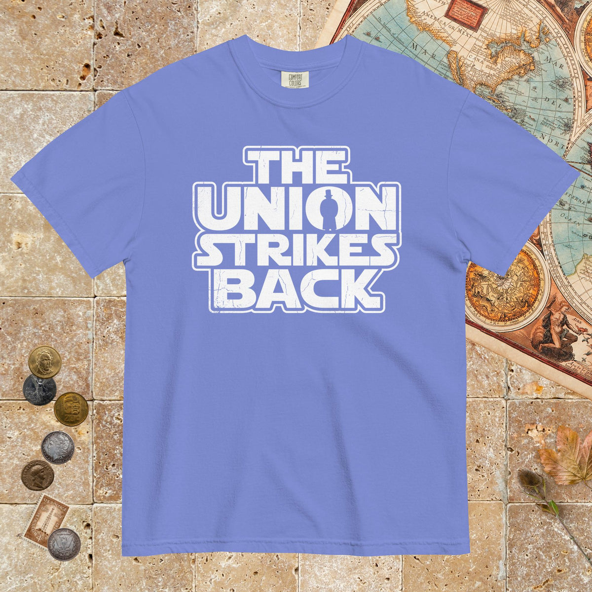 Flo Blue The Union Strikes Back - Premium Tee - history buff gift by HistoHead