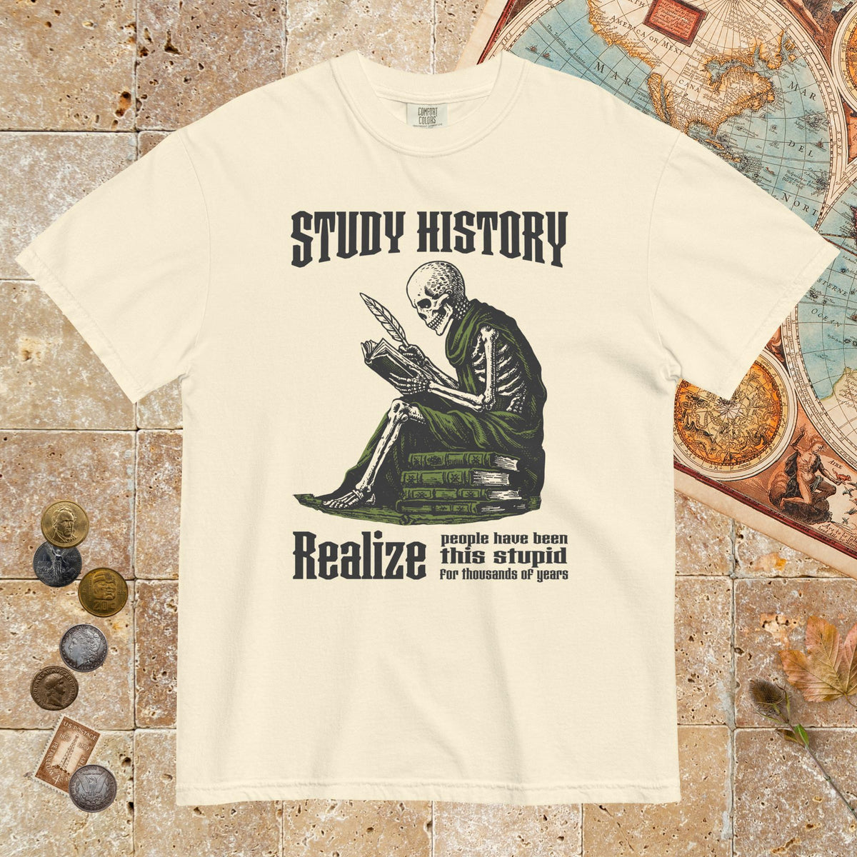Ivory Study History - Premium Tee - history buff gift by HistoHead