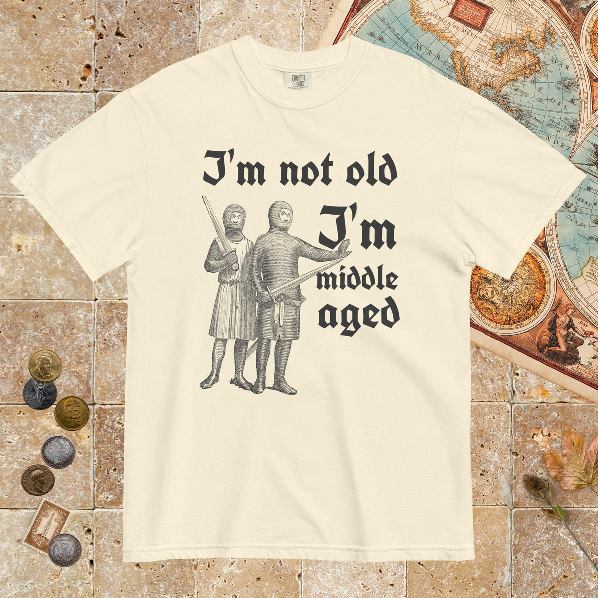 Ivory I'm Not Old I'm Middle Aged - Premium Tee - history buff gift by HistoHead
