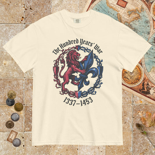 Ivory The Hundred Years' War - Premium Tee - history buff gift by HistoHead