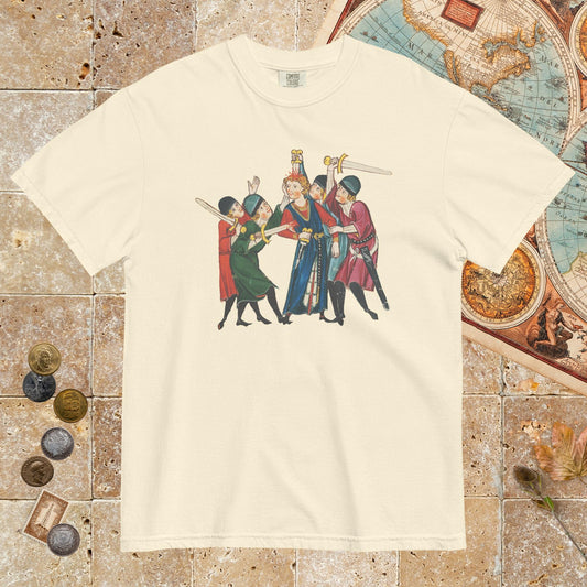 Ivory Medieval Positivity - Premium Tee - history buff gift by HistoHead