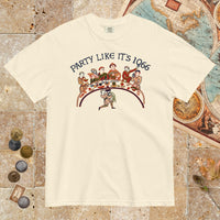 Ivory Bayeux Tapestry Party Like It's 1066 - Premium Tee - history buff gift by HistoHead