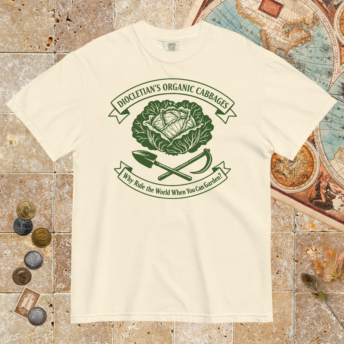 Ivory Diocletian's Cabbage - Premium Tee - history buff gift by HistoHead
