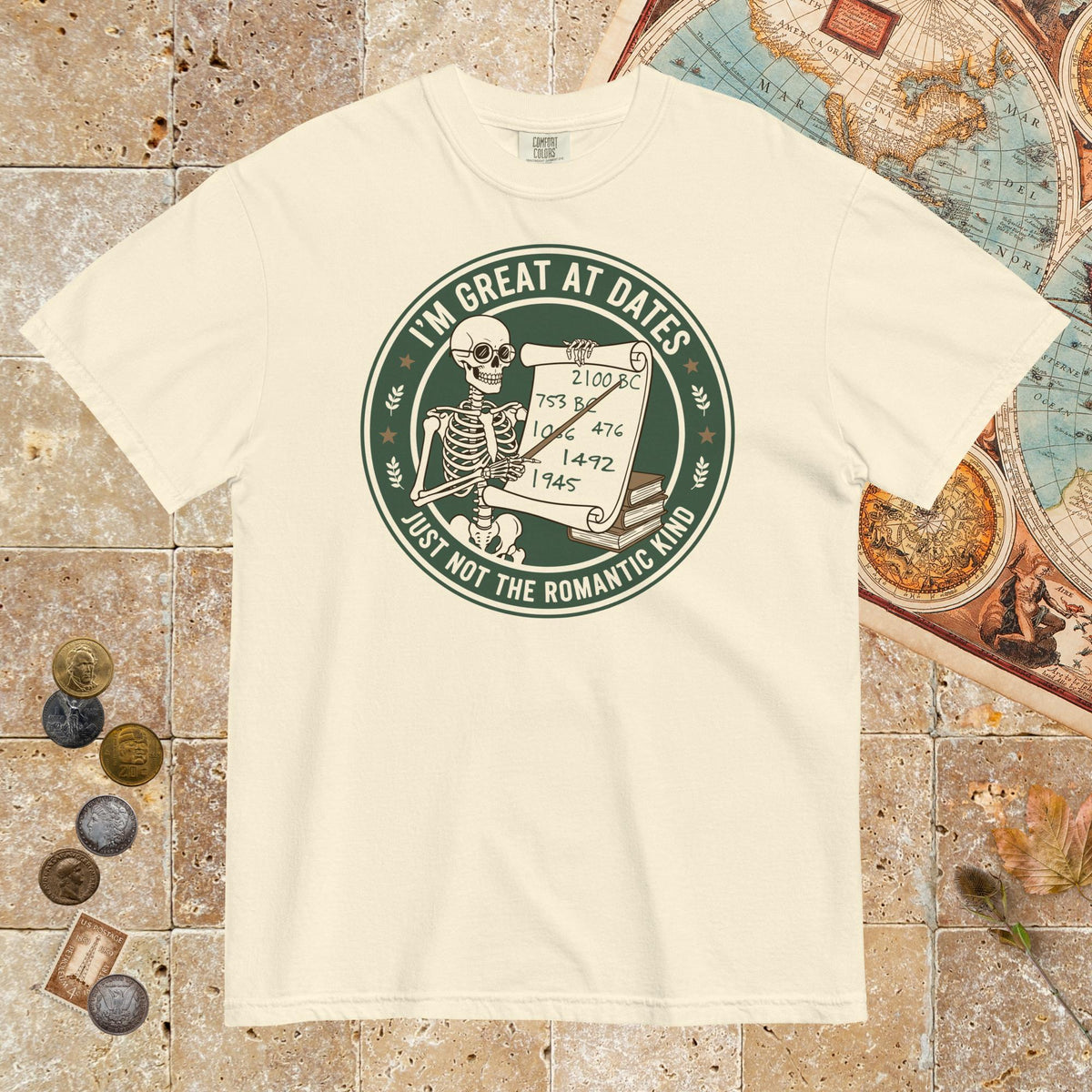 Ivory Great At Dates - Premium Tee - history buff gift by HistoHead