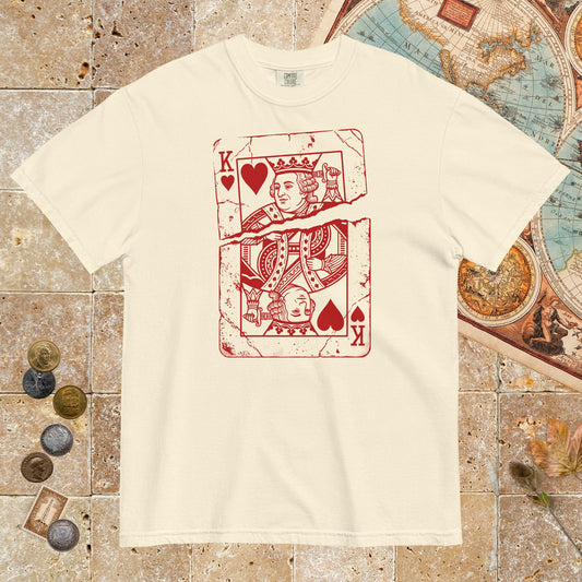 Ivory Louis XVI Playing Card - Premium Tee - history buff gift by HistoHead