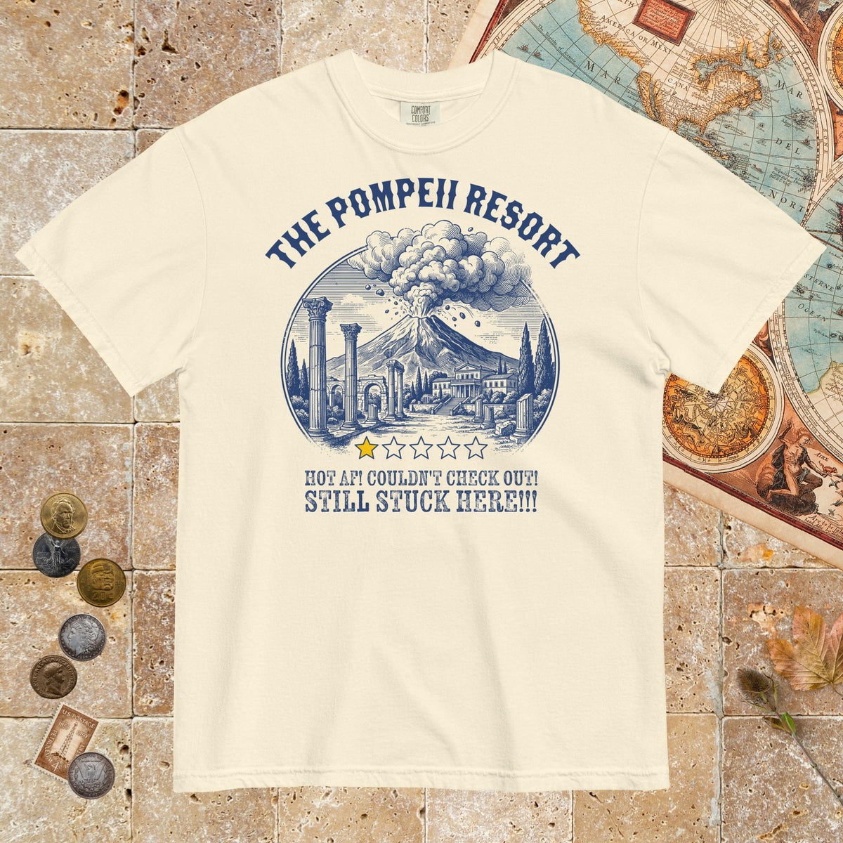 Ivory The Pompeii Resort Review - Premium Tee - history buff gift by HistoHead
