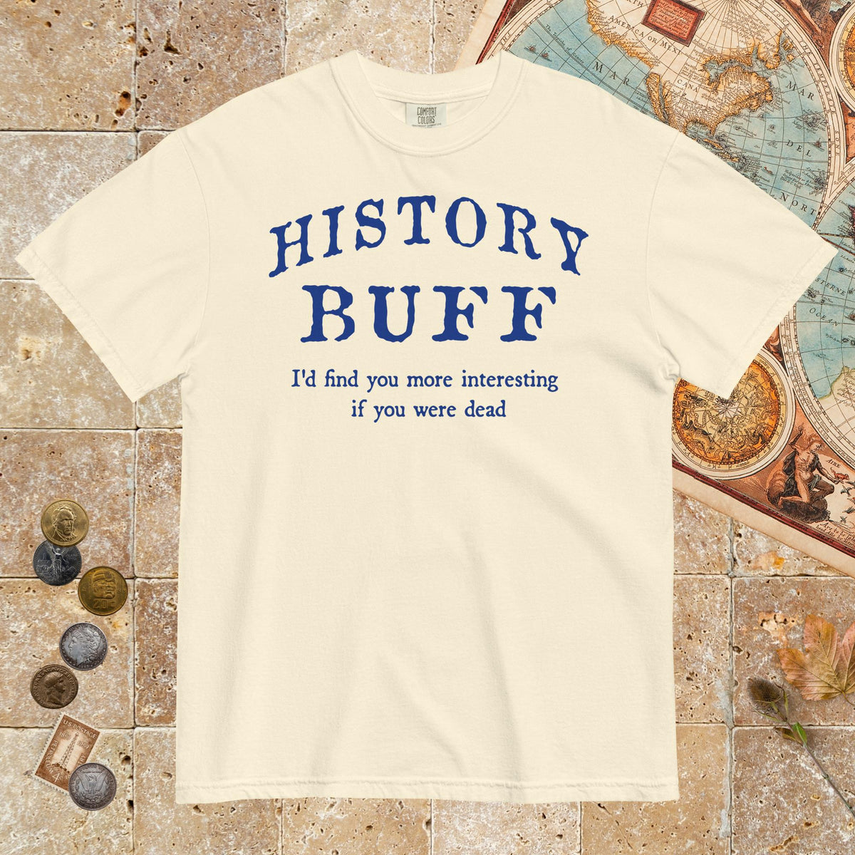 Ivory History Buff - Premium Tee - history buff gift by HistoHead