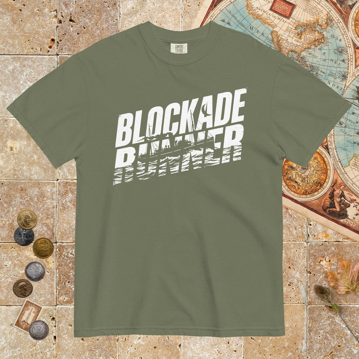 Moss Blockade Runner - Premium Tee - history buff gift by HistoHead