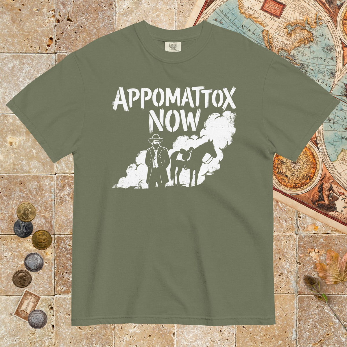 Moss Appomattox Now - Premium Tee - history buff gift by HistoHead
