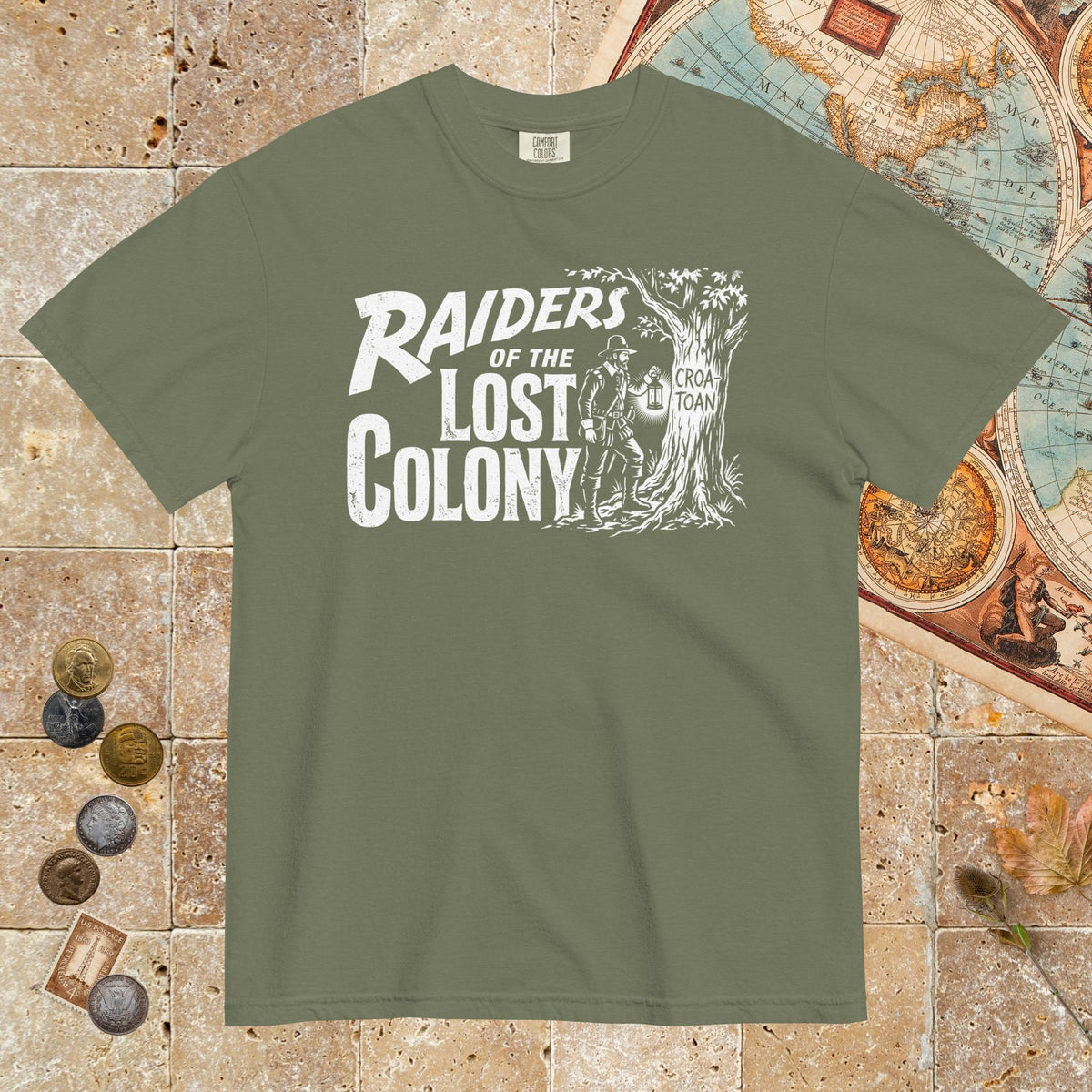 Moss Raiders of the Lost Colony - Premium Tee - history buff gift by HistoHead