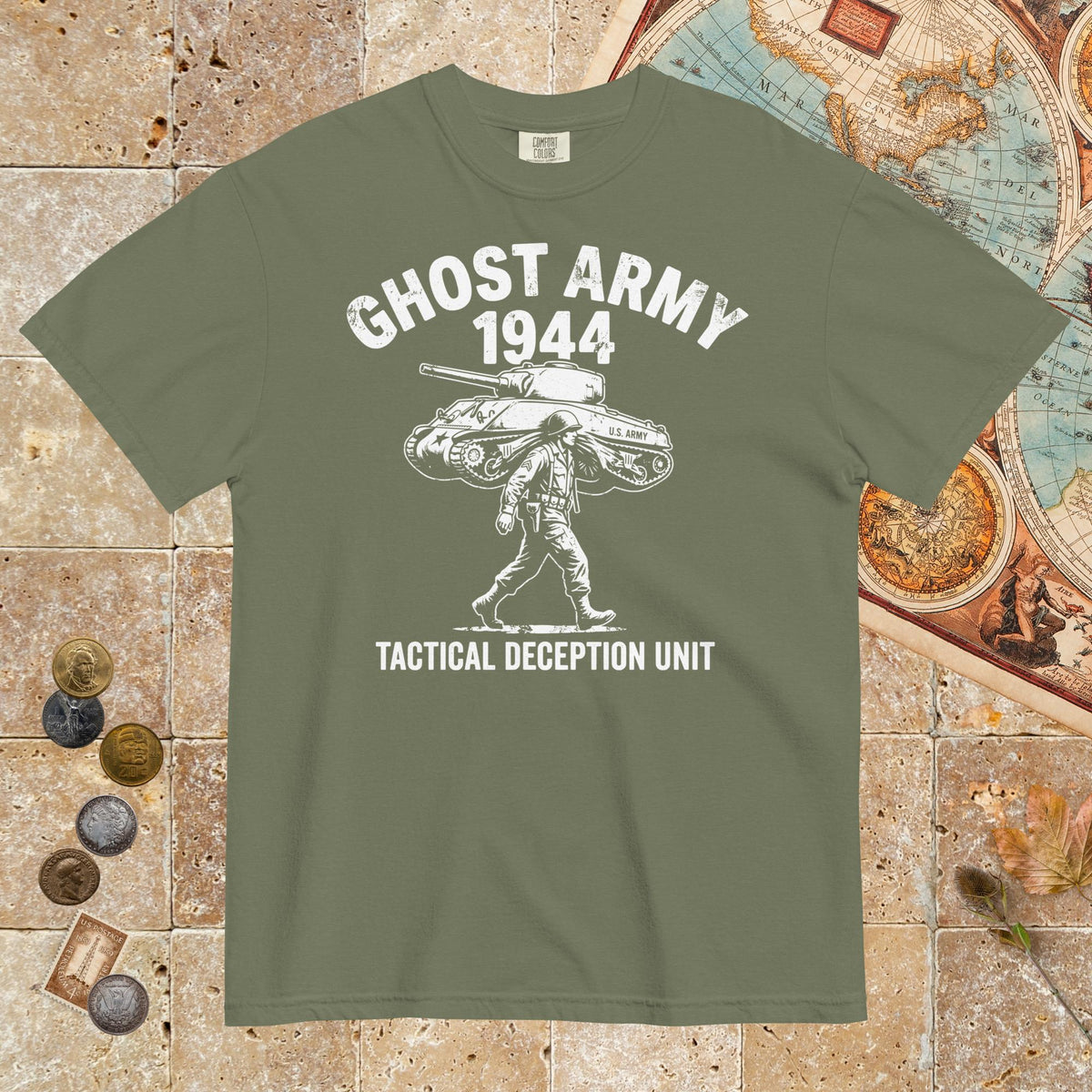 Moss Ghost Army - Premium Tee - history buff gift by HistoHead