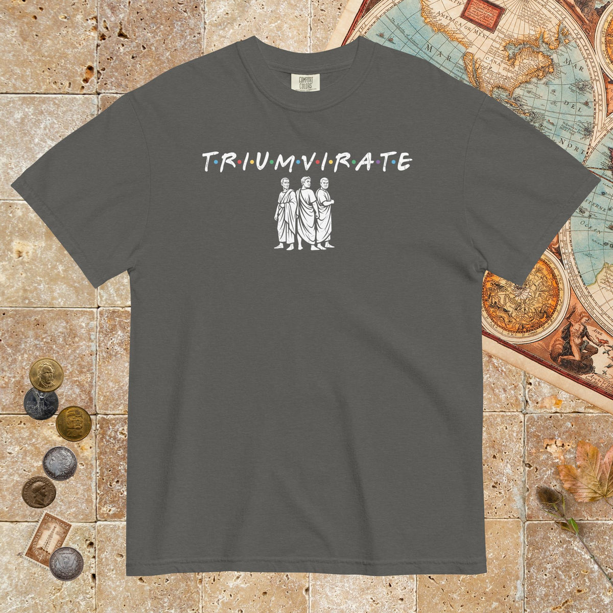 Pepper First Triumvirate - Premium Tee - history buff gift by HistoHead