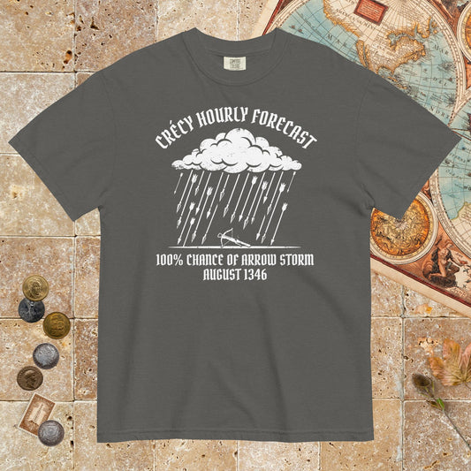 Pepper Crecy Arrow Storm Forecast - Premium Tee - history buff gift by HistoHead