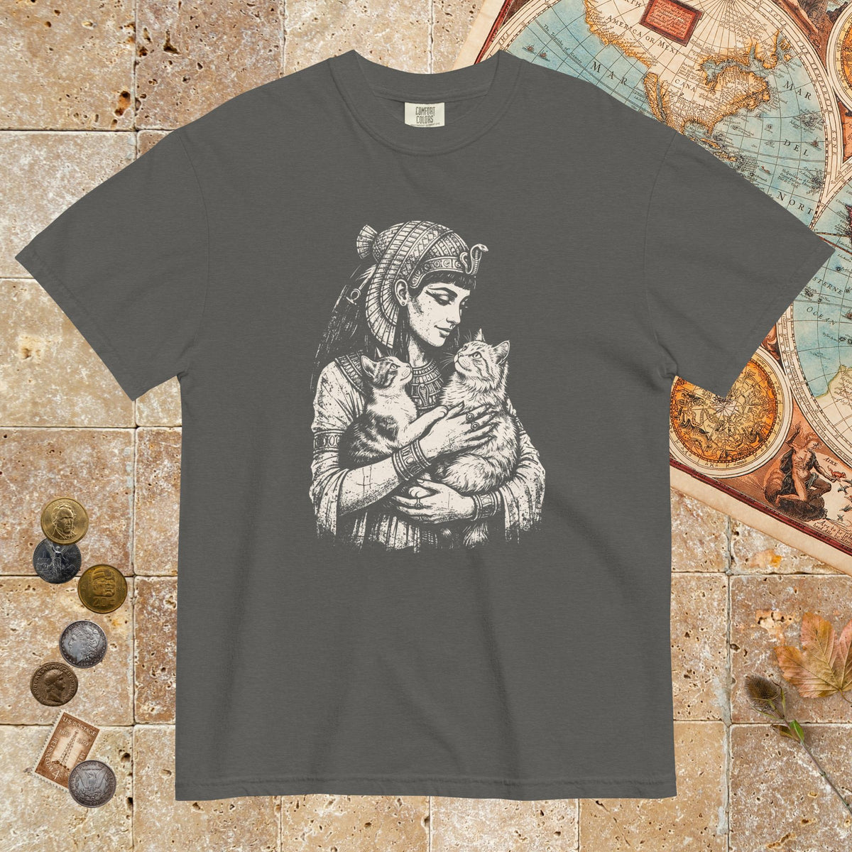 Pepper Cleopatra's Cats - Premium Tee - history buff gift by HistoHead
