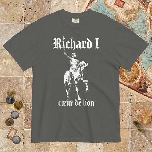 Pepper Richard I Coeur de Lion - Premium Tee - history buff gift by HistoHead