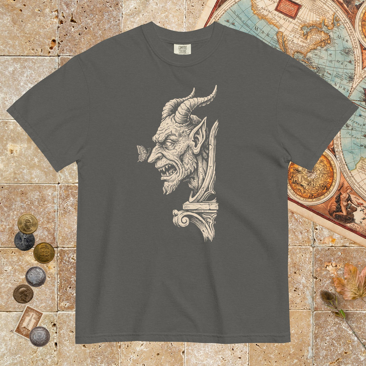 Pepper Grotesque and Butterfly - Premium Tee - history buff gift by HistoHead
