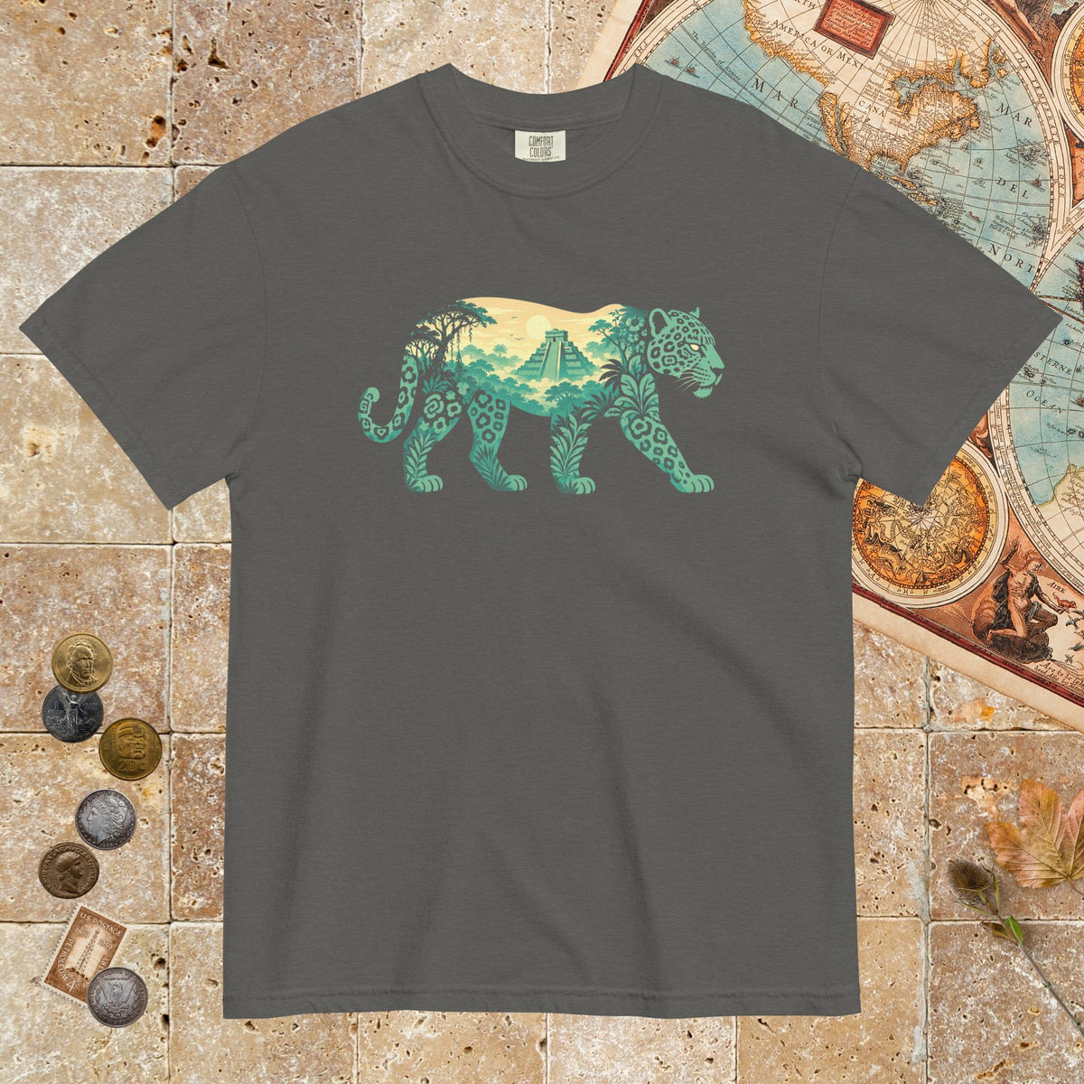 Pepper Mesoamerican Jaguar - Premium Tee - history buff gift by HistoHead