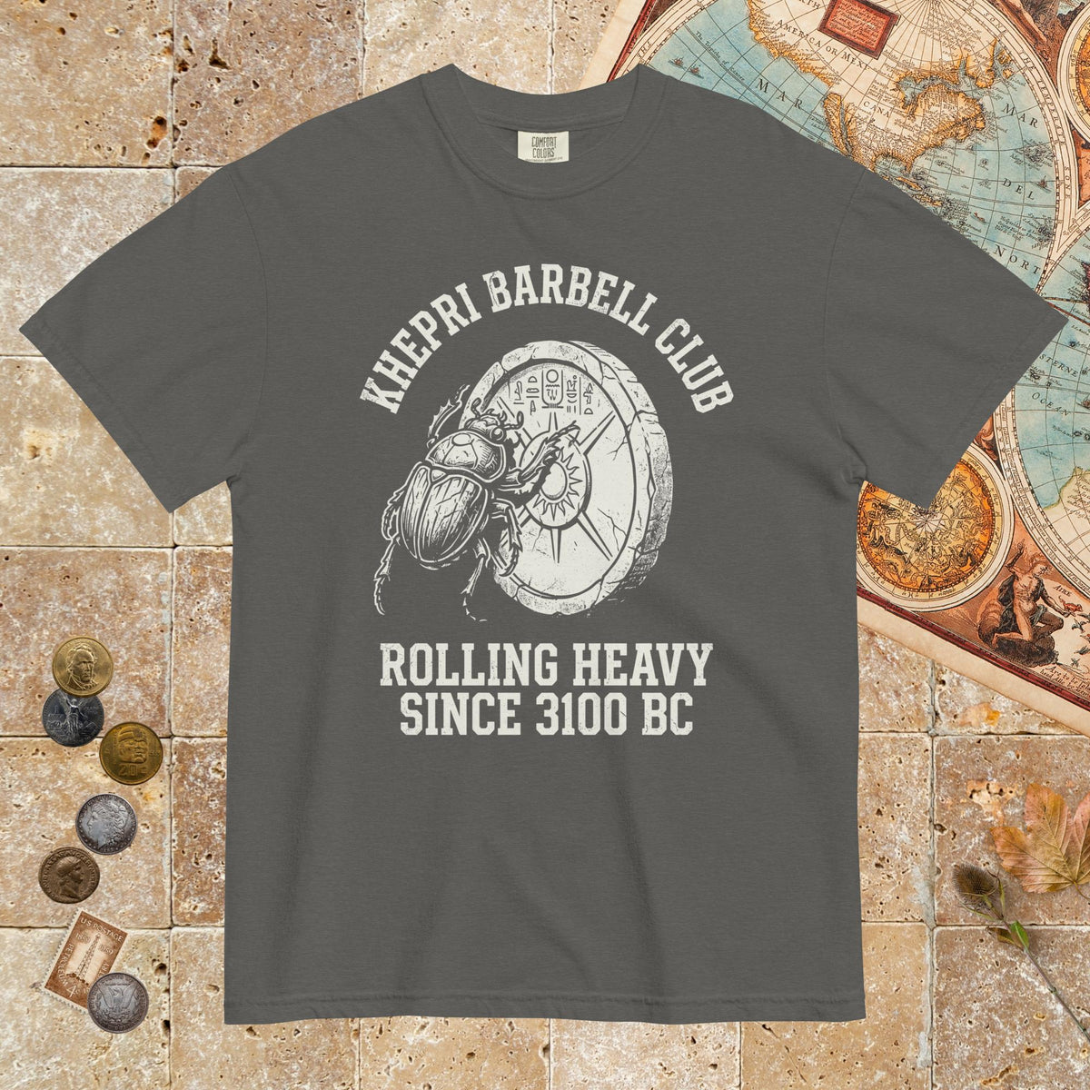 Pepper Khepri Barbell Club - Premium Tee - history buff gift by HistoHead