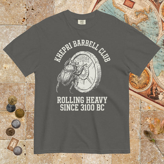 Pepper Khepri Barbell Club - Premium Tee - history buff gift by HistoHead