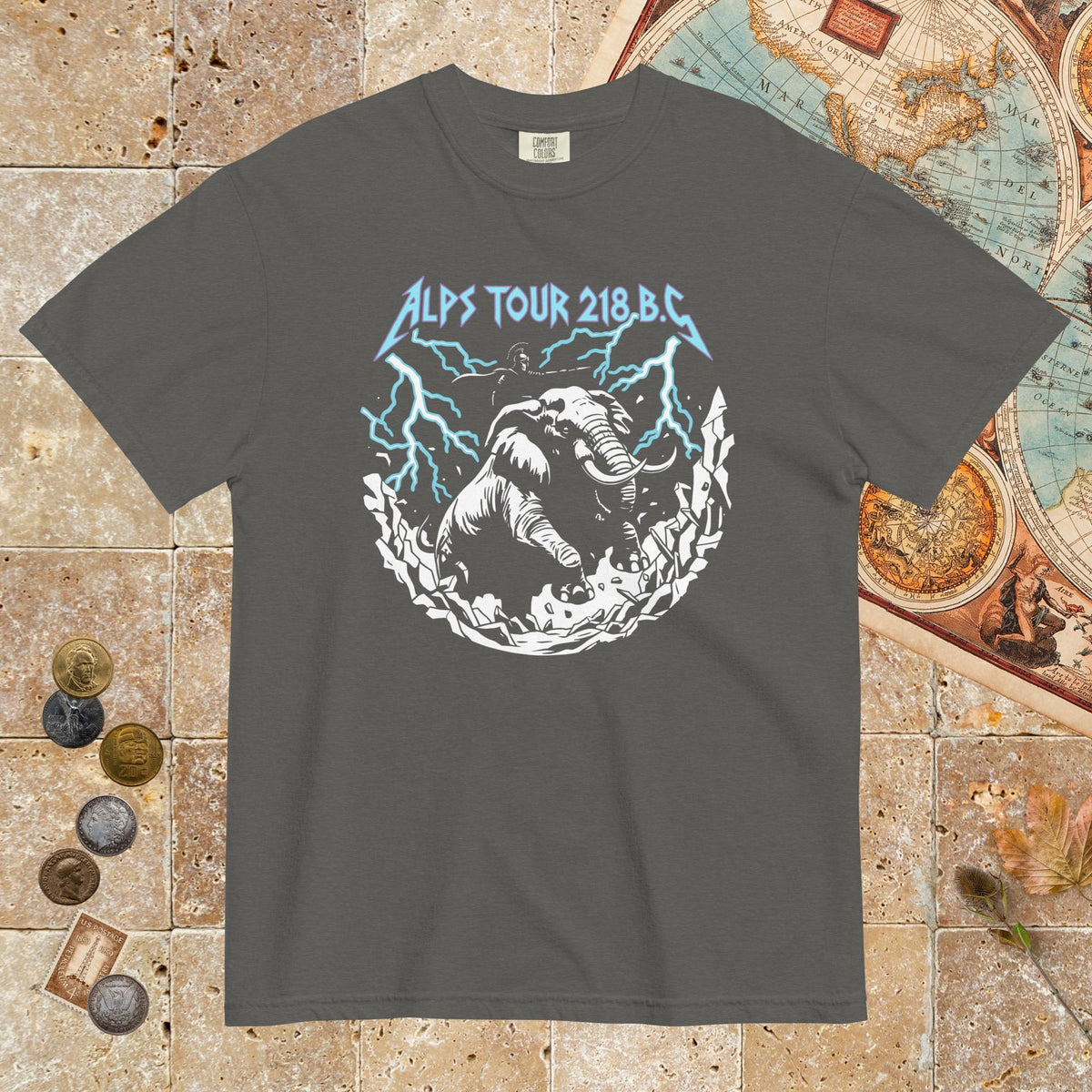 Pepper Hannibal Alps Tour - Premium Tee - history buff gift by HistoHead