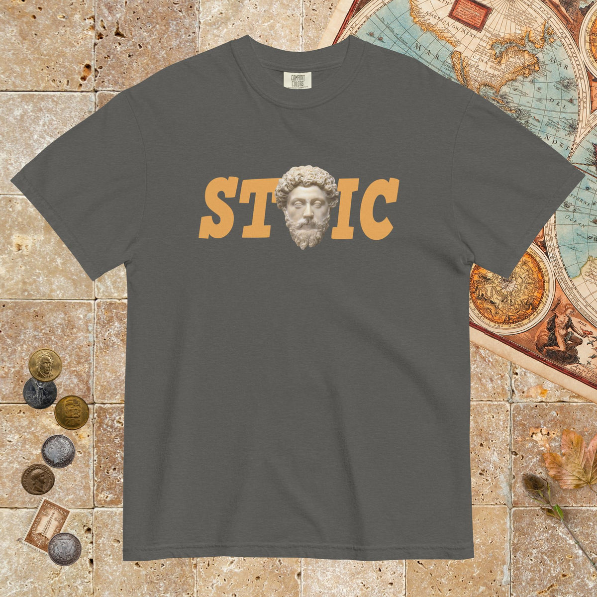 Pepper Stoic Marcus Aurelius - Premium Tee - history buff gift by HistoHead