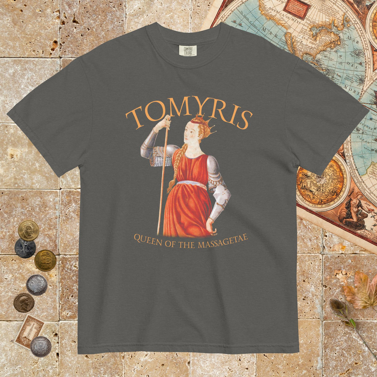 Pepper Tomyris Queen of the Massagetae - Premium Tee - history buff gift by HistoHead