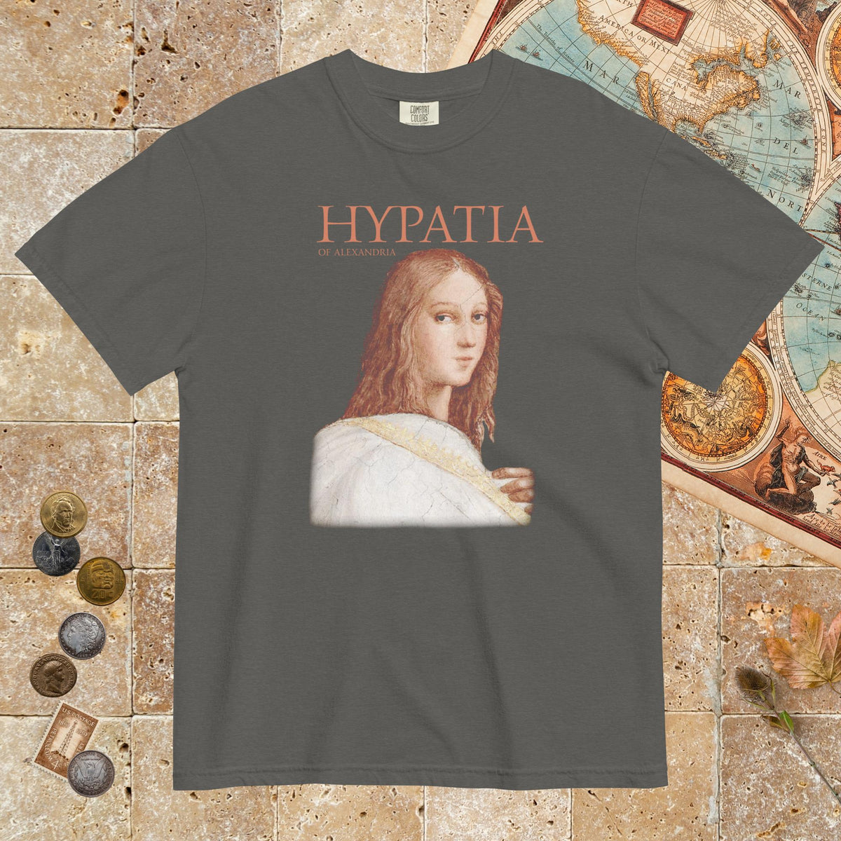 Pepper Hypatia of Alexandria - Premium Tee - history buff gift by HistoHead