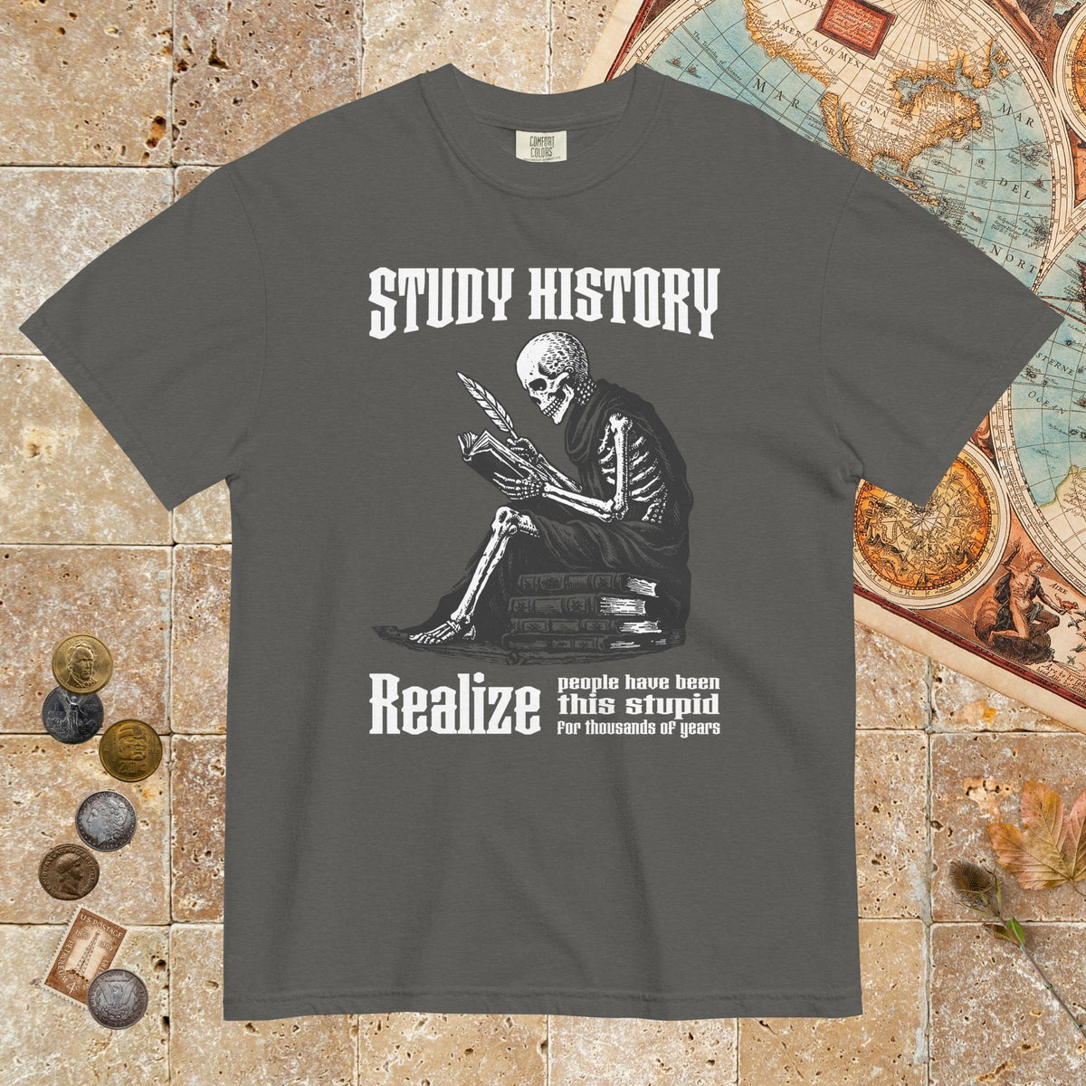 Pepper Study History - Premium Tee - history buff gift by HistoHead
