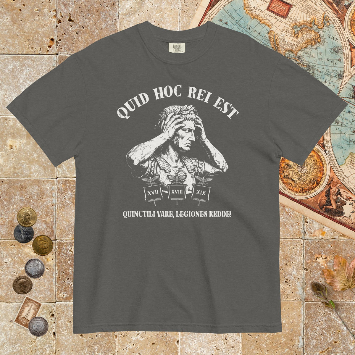 Pepper Augustus What the Hell Is This Latin - Premium Tee - history buff gift by HistoHead