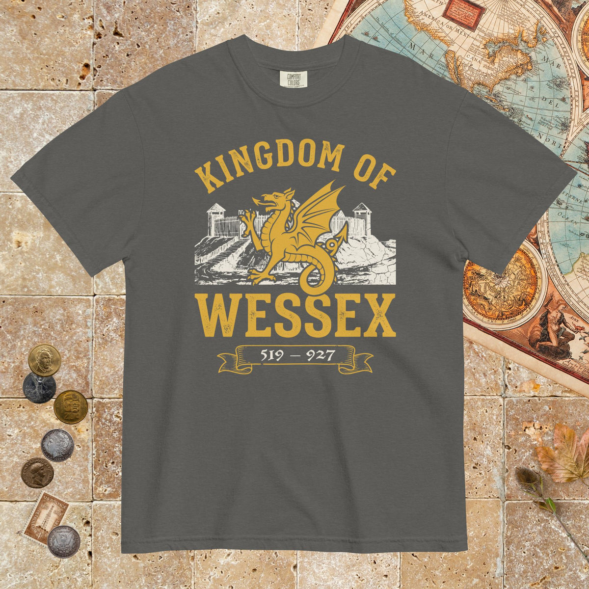 Pepper Kingdom of Wessex - Premium Tee - history buff gift by HistoHead