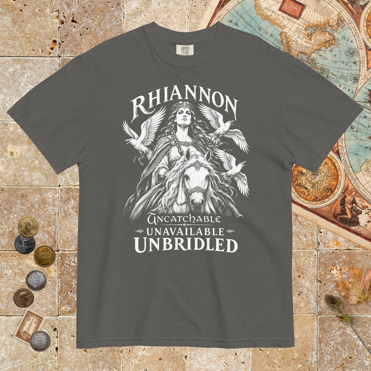 Pepper Rhiannon Uncatchable Unavailable Unbridled - Premium Tee - history buff gift by HistoHead