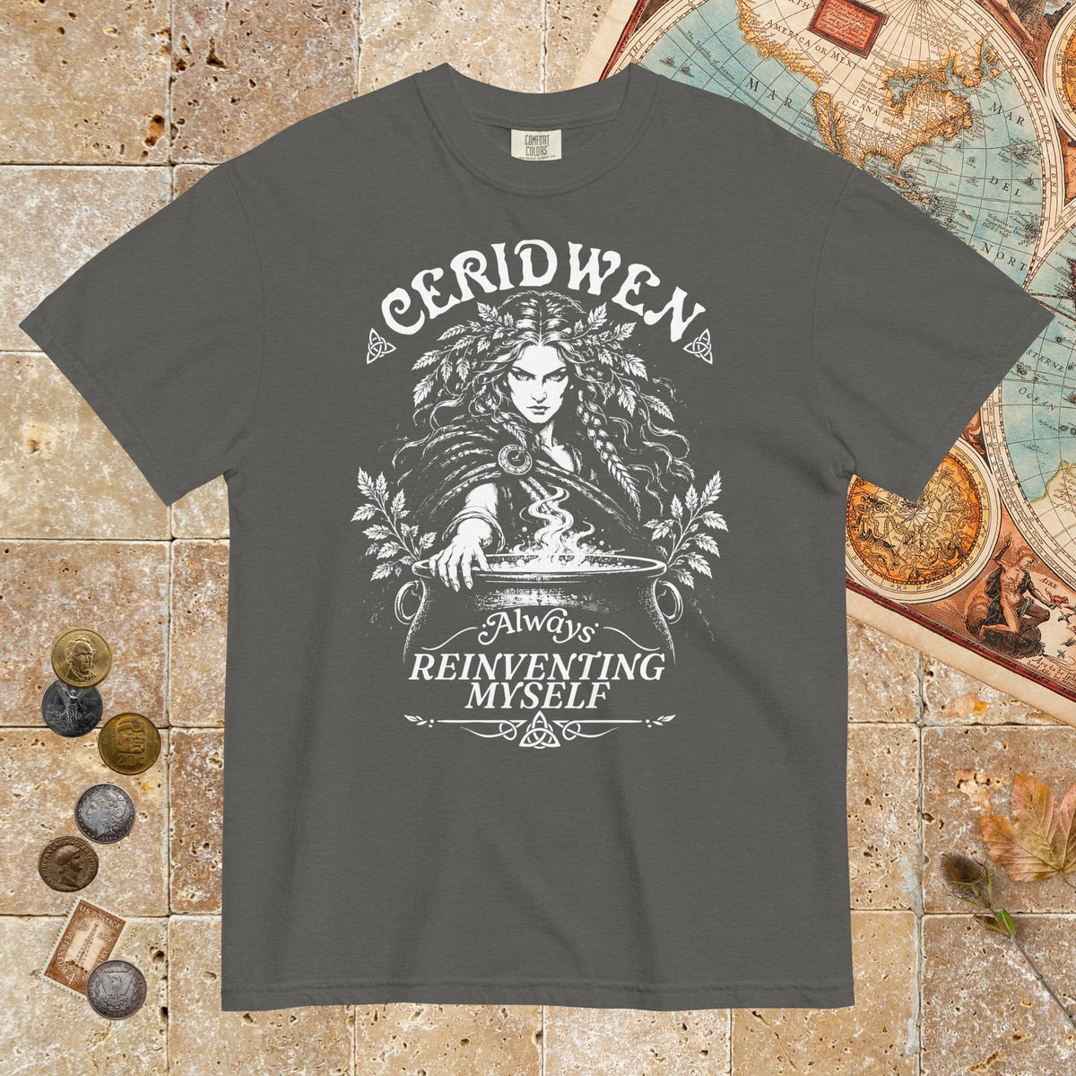 Pepper Ceridwen Always Reinventing Myself - Premium Tee - history buff gift by HistoHead
