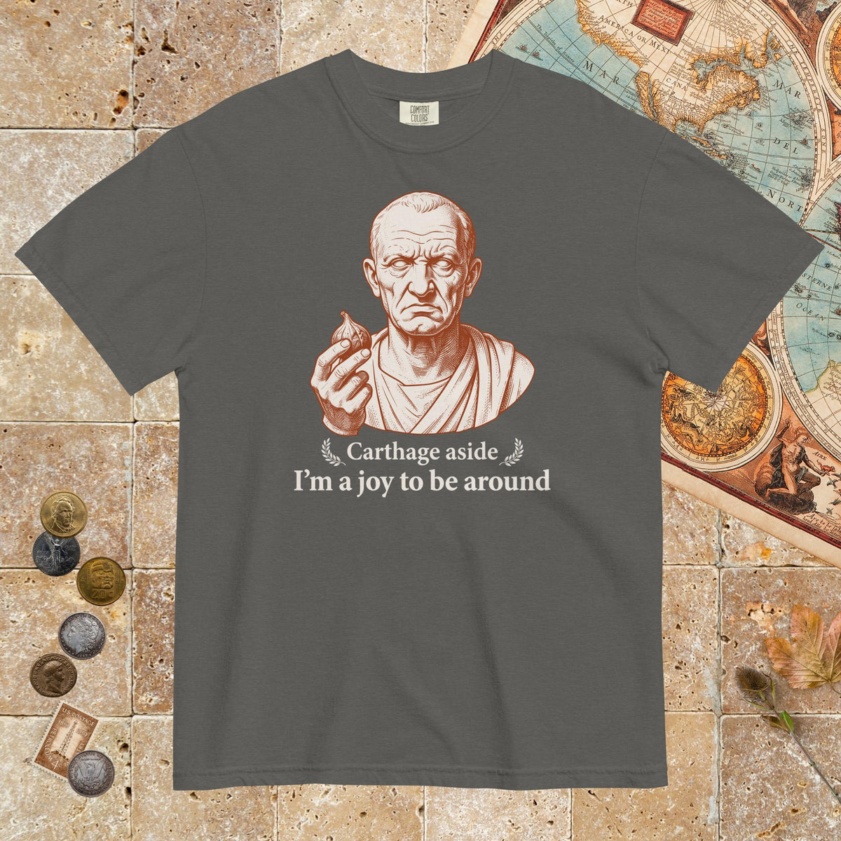 Pepper Cato Carthage Aside I'm a Joy to Be Around - Premium Tee - history buff gift by HistoHead