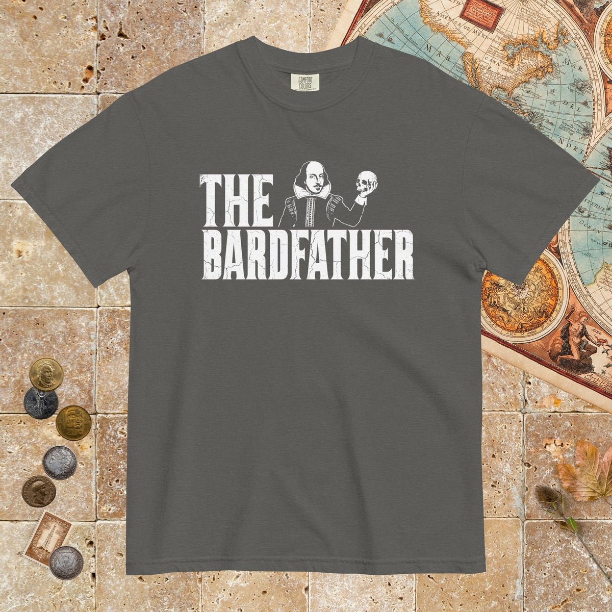 Pepper Shakespeare The Bardfather - Premium Tee - history buff gift by HistoHead
