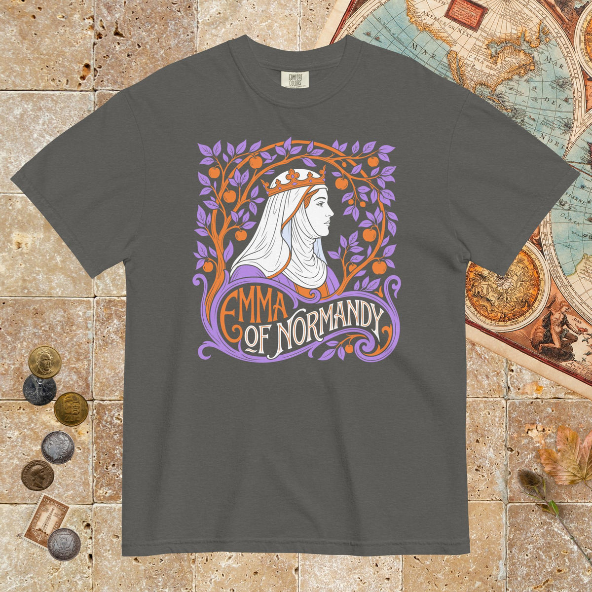 Pepper Emma Of Normandy - Premium Tee - history buff gift by HistoHead